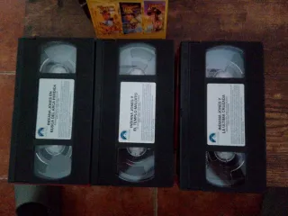 Trilogía indiana Jones en vhs