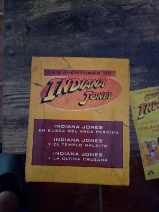 Trilogía indiana Jones en vhs
