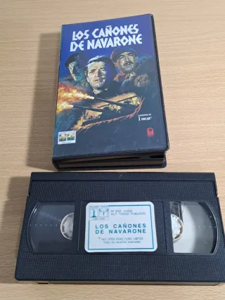 VHS Los Cañones de Navarone (Español)
