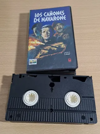 VHS Los Cañones de Navarone (Español)