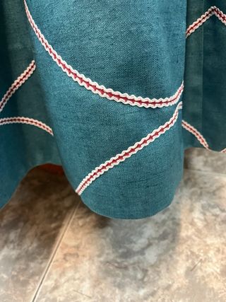 Traje Baturra Azul y Rosa