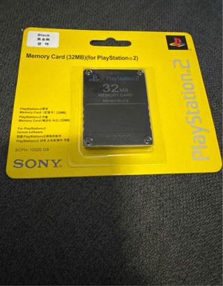 Memory Card PS2 32MB Negro