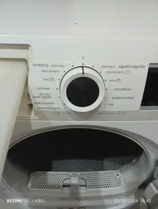 Secadora Balay bomba de calor Blanca