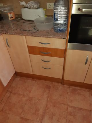 Muebles de Cocina Madera y Metal