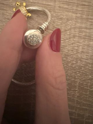 Pulsera Pandora 16cm Tortuga Dorada