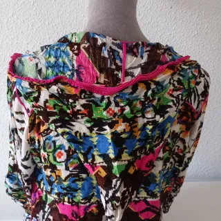 Jelaba multicolor talla M