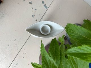 Candeliere vintage porcellana tedesca