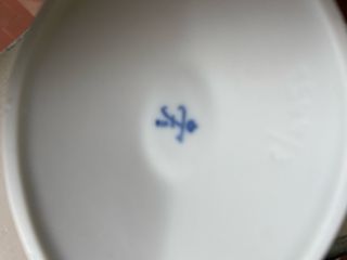 Candeliere vintage porcellana tedesca