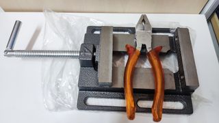 Tornillo de banco 100 mm para taladro