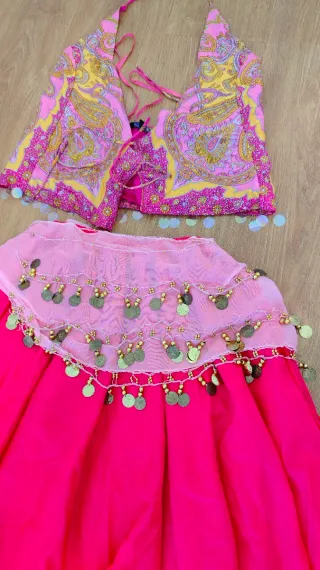 Disfraz danza del vientre talla única