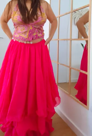 Disfraz danza del vientre talla única