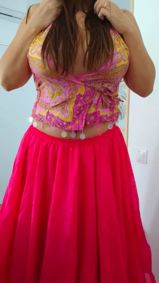 Disfraz danza del vientre talla única