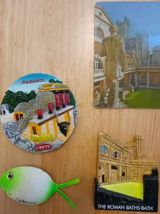 Lote 12 Imanes Recuerdos Viajes