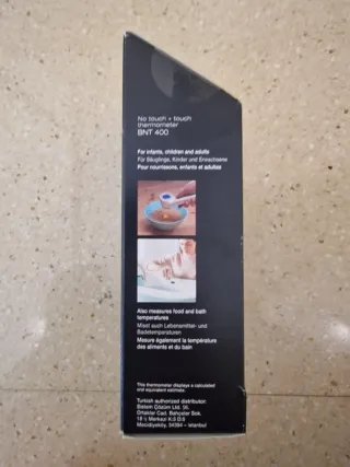 Termómetro Braun BNT400 sin contacto. A estrenar.