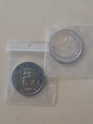 2 euro Lettonia 2025