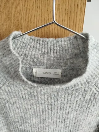 Vestido Mango Gris Niña, 152 cm