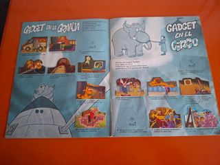 Álbum Cromos Inspector Gadget Yoplait