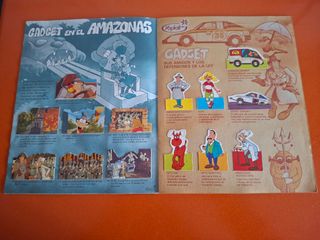 Álbum Cromos Inspector Gadget Yoplait