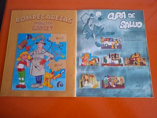 Álbum Cromos Inspector Gadget Yoplait