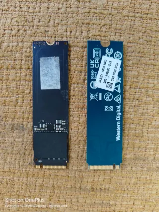 SSD M.2 + 2x SSD 512 GB