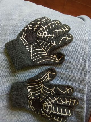 Guantes Spiderman Talla 4-5