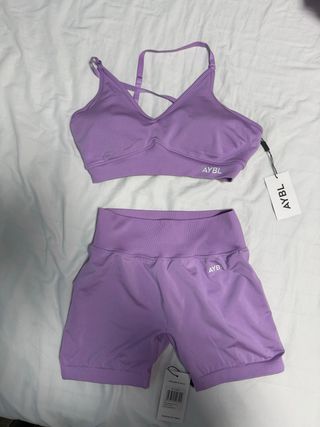 Conjunto deportivo AYBL morado