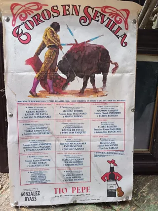 Cartel Feria de Abril en Sevilla 1888