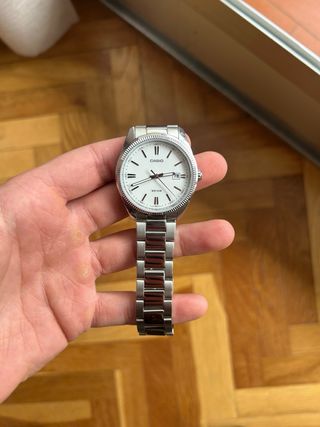 Reloj Casio MTP-1302PD-7A1V Plata/Blanco