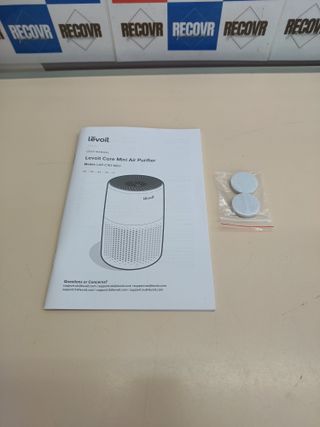 Purificador de Aire LEVOIT Core Mini, Silencioso, Filtro HEPA, 7W