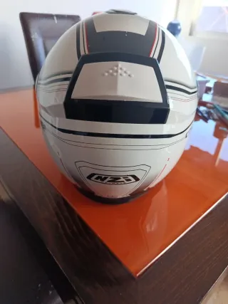 Casco de moto NZI con funda Talla L