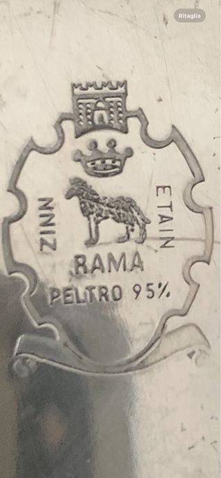 Zuccheriera vintage Rama Etain anni 70