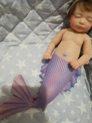 Reborn Silicona Sirena
