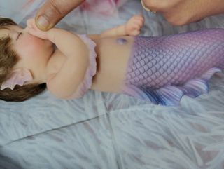 Bebé Reborn Silicona Sirena