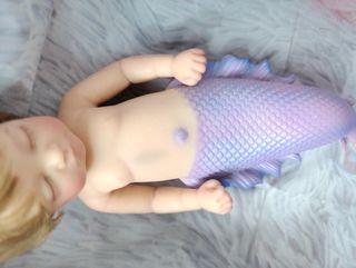 Bebé Reborn Silicona Sirena
