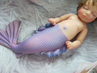 Bebé Reborn Silicona Sirena