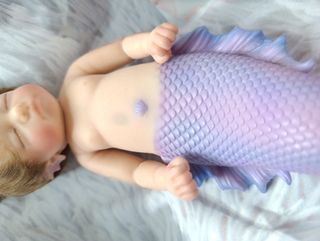 Bebé Reborn Silicona Sirena