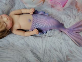 Bebé Reborn Silicona Sirena