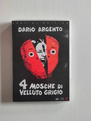 4 Mosche di Velluto Grigio Blu-ray Dario Argento