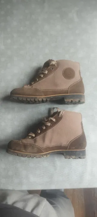 Botas de montaña trekking Boreal Beige/Marrón