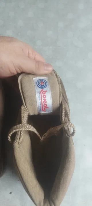 Botas de montaña trekking Boreal Beige/Marrón