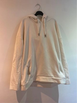 Sudadera Stradivarius Blanca