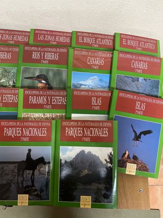 Enciclopedia de la Naturaleza de España – 22libros