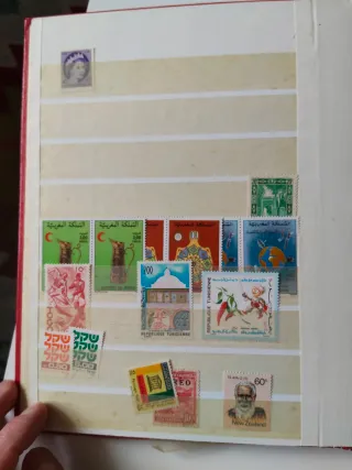 Colección de sellos antiguos