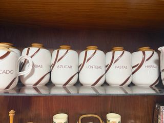 Juego Especieros Vintage T&B de Porcelana