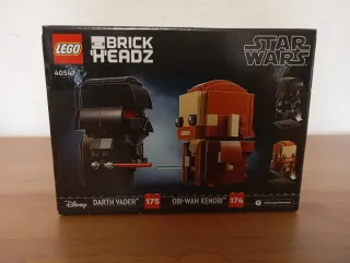 LEGO BrickHeadz 40547 Obi-Wan y Darth Vader