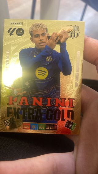 Panini Extra Gold Lamine Yamal 2025