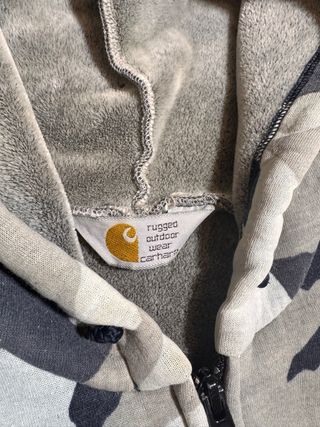 Sudadera Carhartt Camuflaje Cremallera