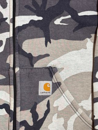 Sudadera Carhartt Camuflaje Cremallera