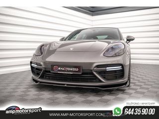 SPOILER / LIP DELANTERO V2 PARA PORSCHE PANAMERA TURBO S E-HYBRID 2016-2020