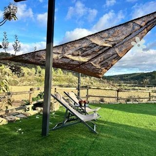 Vela Sombra Fibra Coco 3.5x3.5x3.5m triangulas